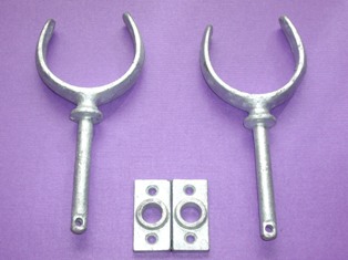 Galvanized Rowlocks
